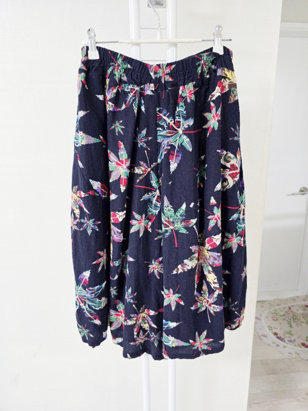  프린팅 치마바지 F