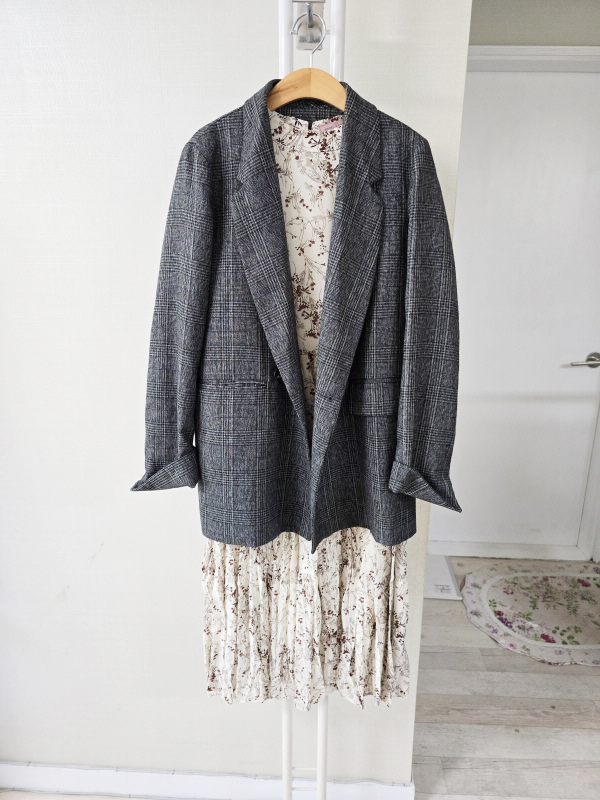 그레이 가을 자켓 F 