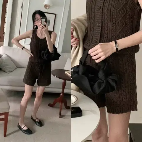 원가9만/AFN 케이블 꽈배기 니트 점프수트 점슈