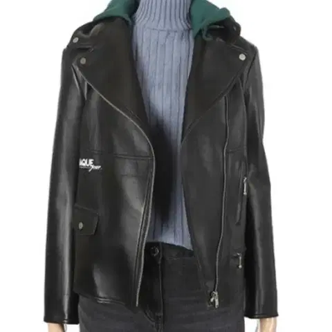 나이스클럽 양가죽 자켓