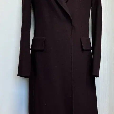 쉬즈미스 핸드메이드 롱코트 55사이즈