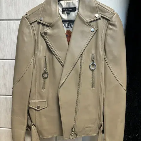 나이스 클랍 양가죽 자켓