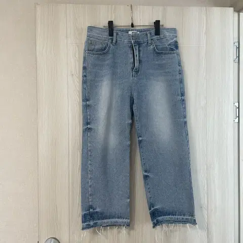 연청 라이트블루 데님 청바지 xl