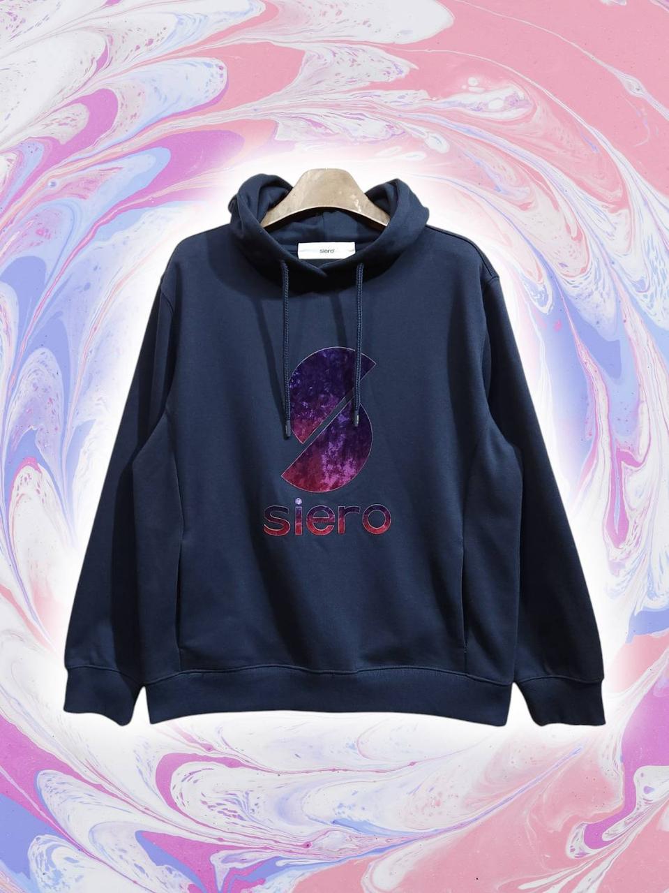 L/ siero 시에로 여성 빅로고 후드티 /43