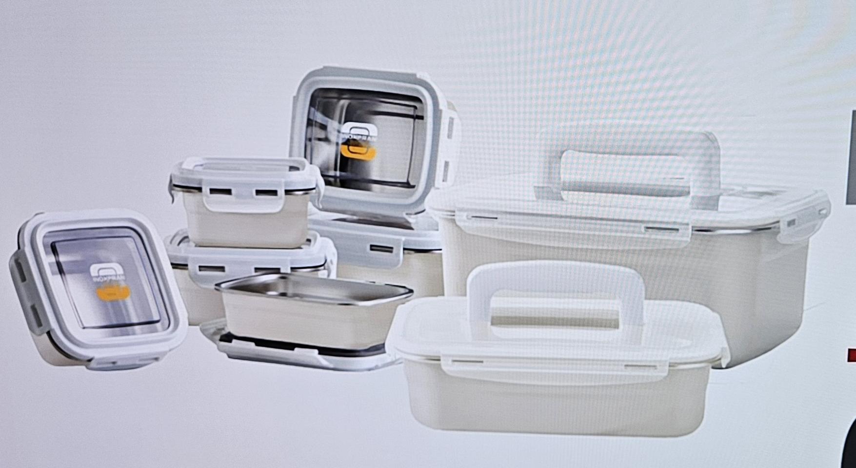 이녹스프랑 김치통 .찬통