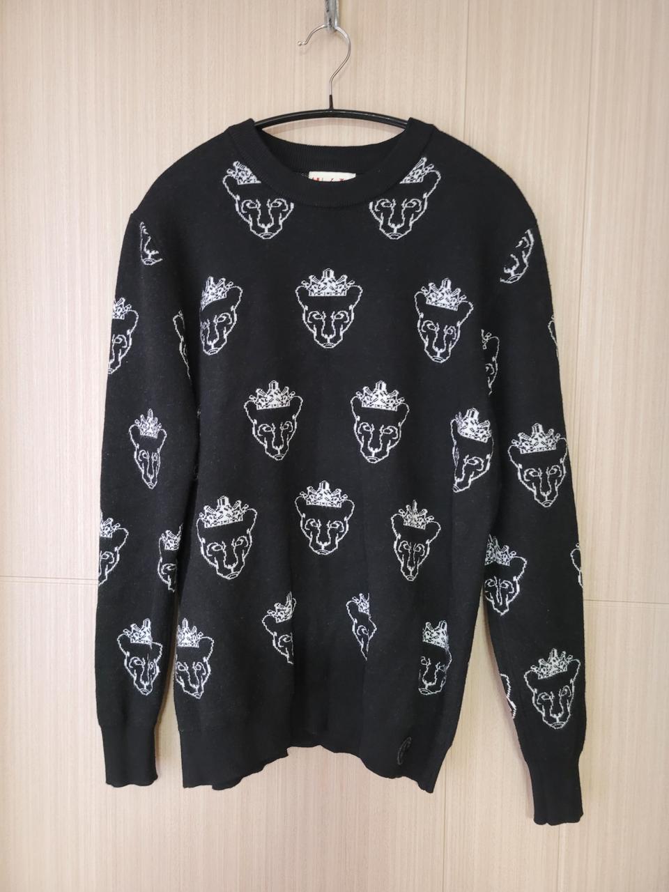 uatt 골프 이미테이션 재규어 검정 니트