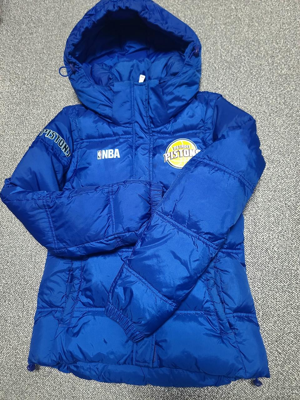 NBA  디트로이트 피스톤즈 덕다운 패딩   90  S