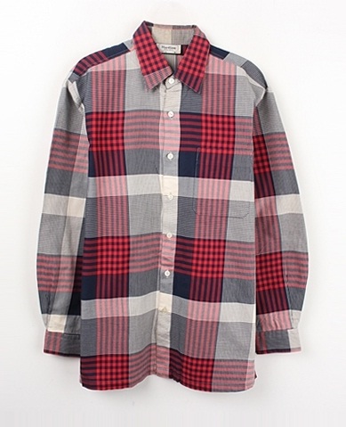 hardlion 체크 셔츠