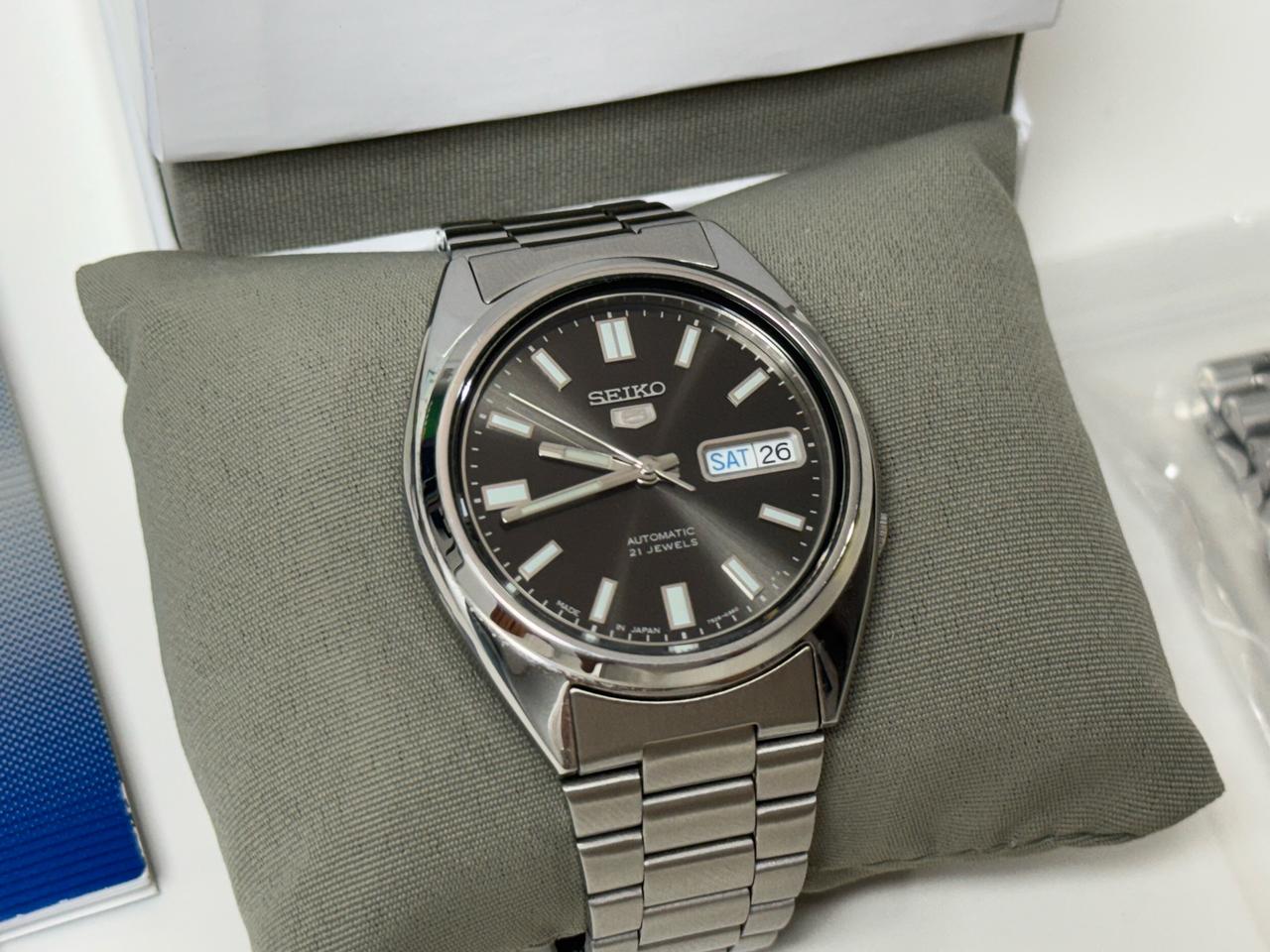세이코 SNXS79J1 오토매틱 메탈시계 쥬빌레 포함