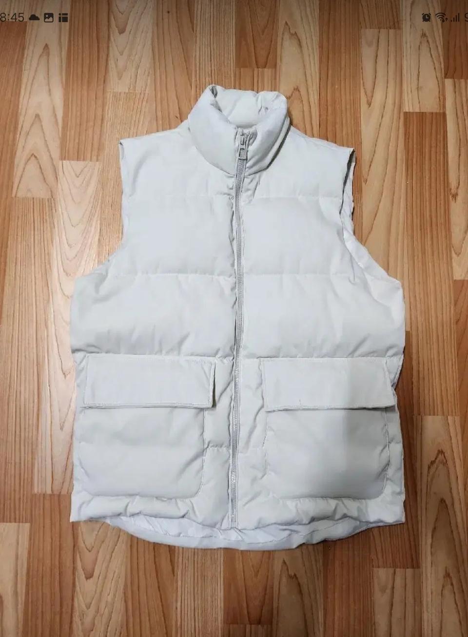 자라 패딩 베스트