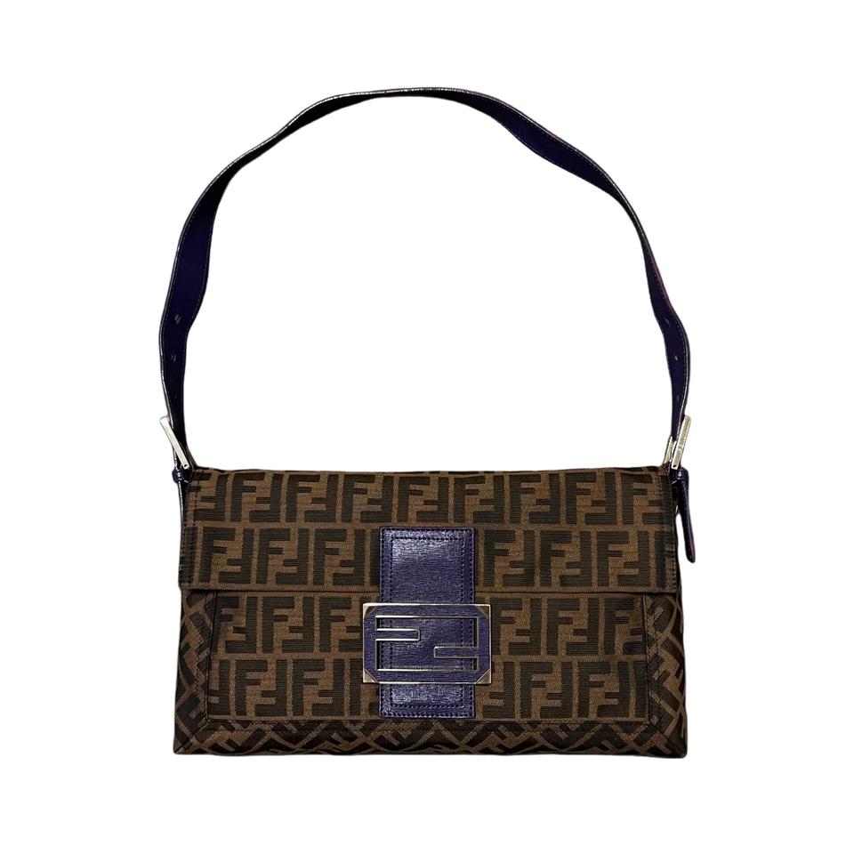 펜디 바게트백 주카 캔버스 빅FF. 남녀공용