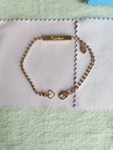 18k핑크골드팔찌