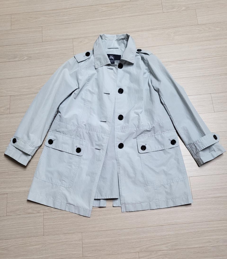 Burberry 버버리 라이트블루 트렌치 반코트