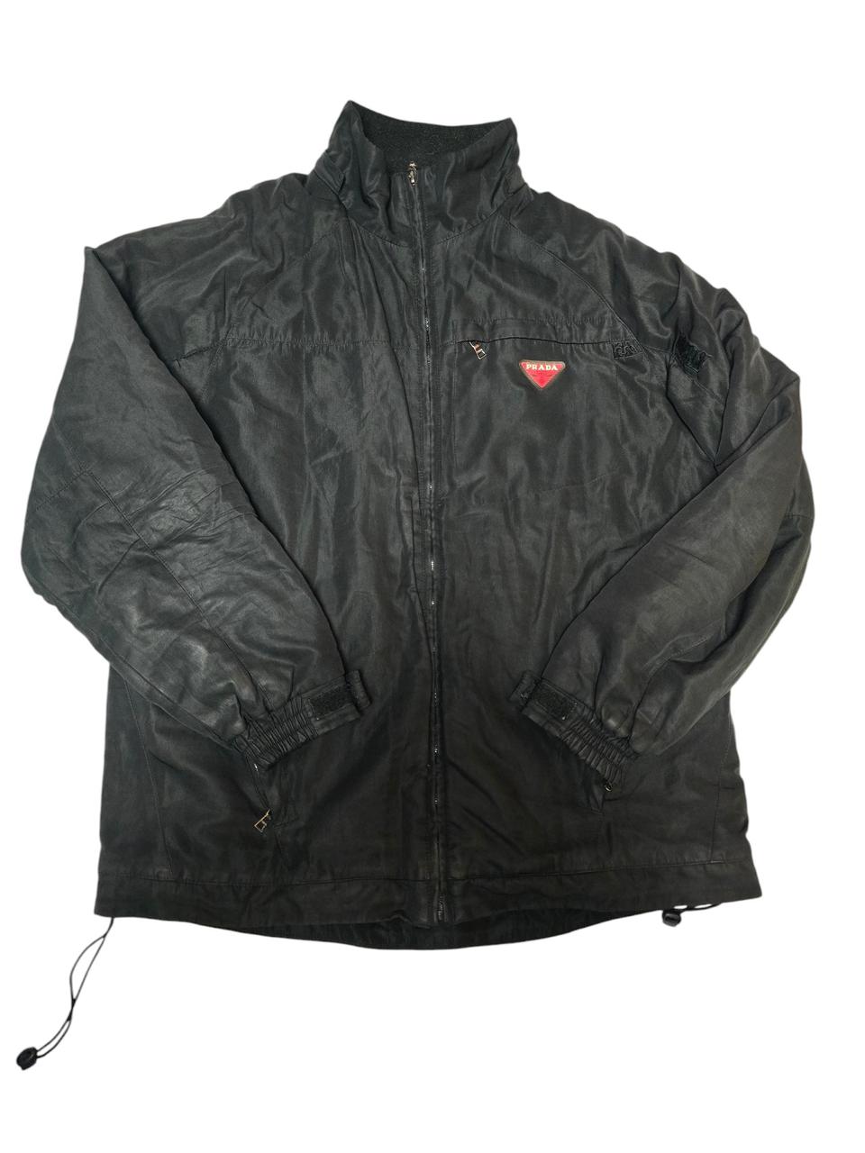 프라다 점퍼 실측 105 블랙 야상 점퍼