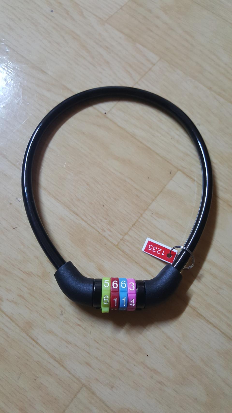 새제품) 자전거 번호 열쇠 자물쇠 다용도 열쇠