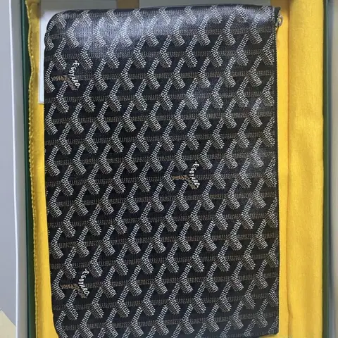 고야드 세나 클러치 블랙탄 mm 풀박스