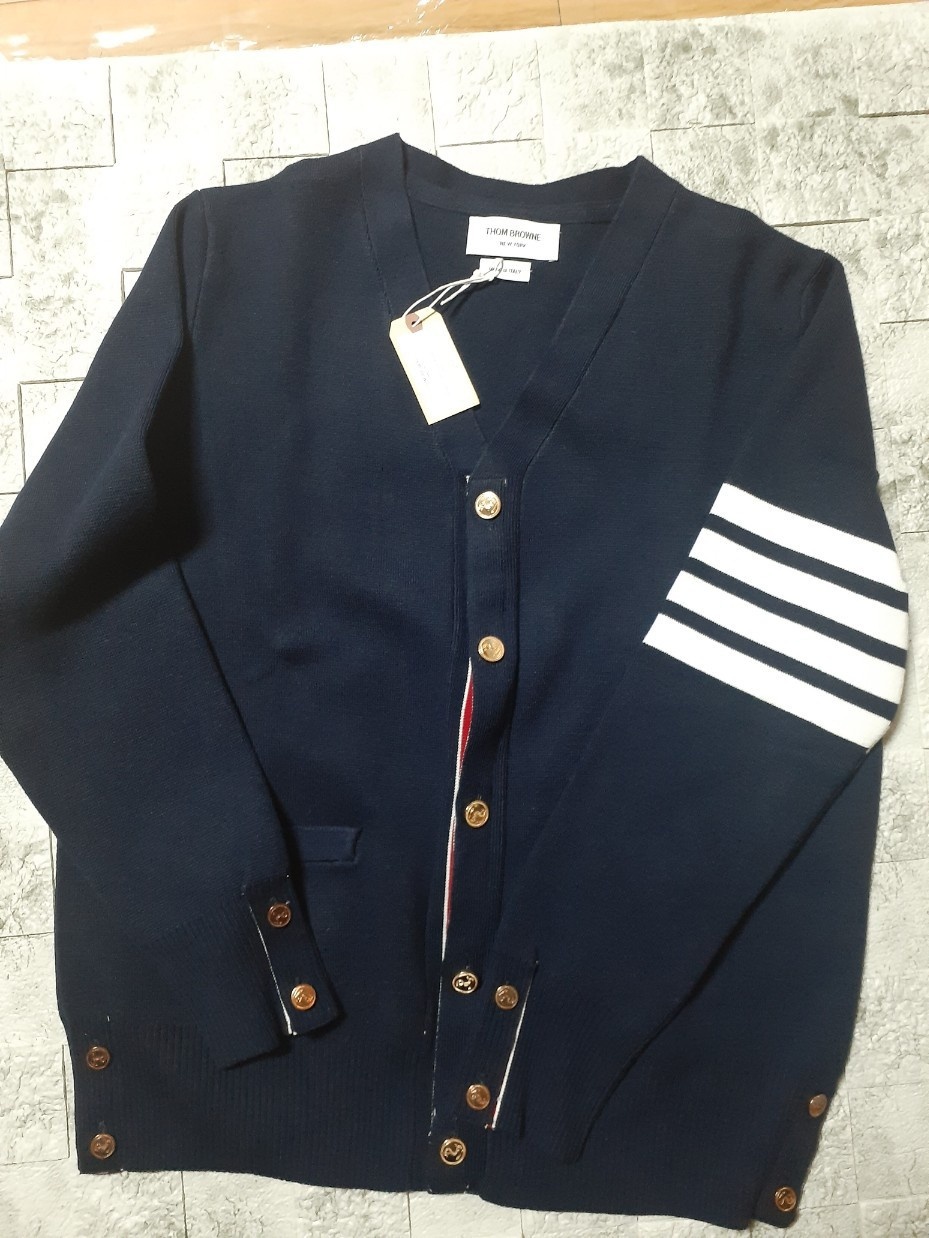 톰브 금장 가디건xL.사이즈 주문가능