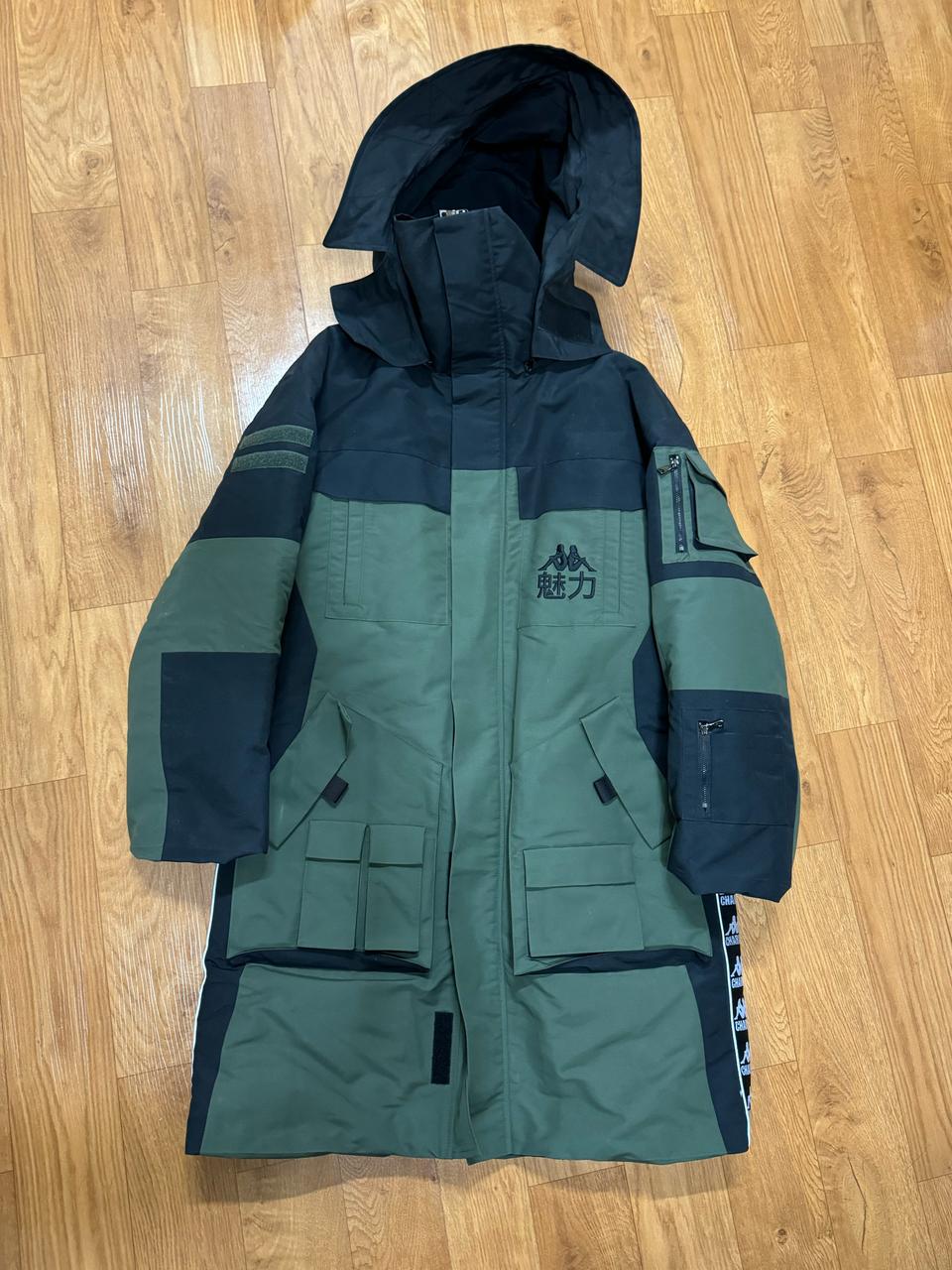 카파 x 참스 콜라보 롱패딩 95 사이즈