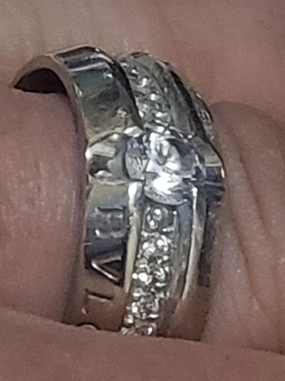 불가리 다이아 반지 17호 화이트골드 판매교환