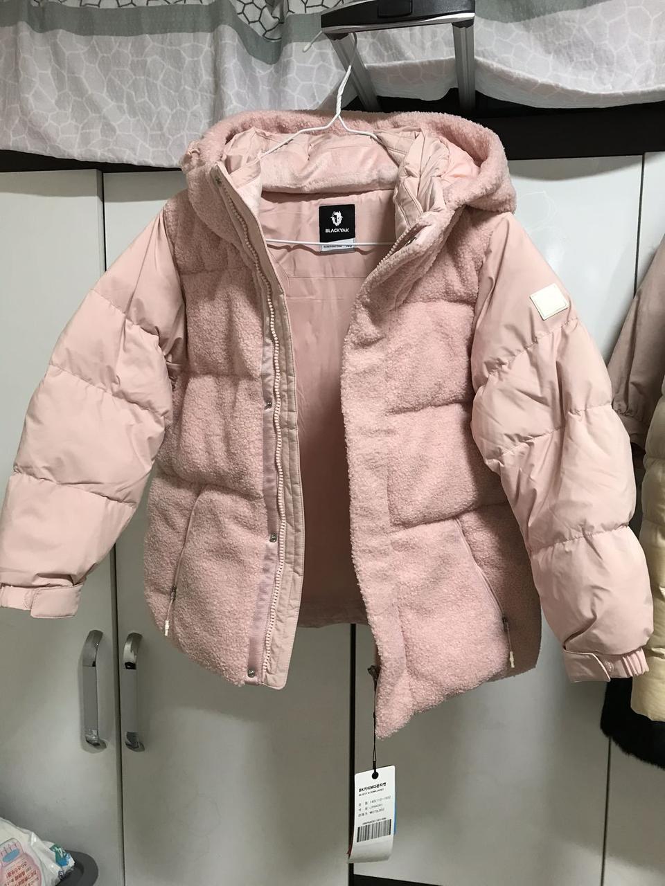 블랙야크 여아 오리털패딩 145  완전새상품