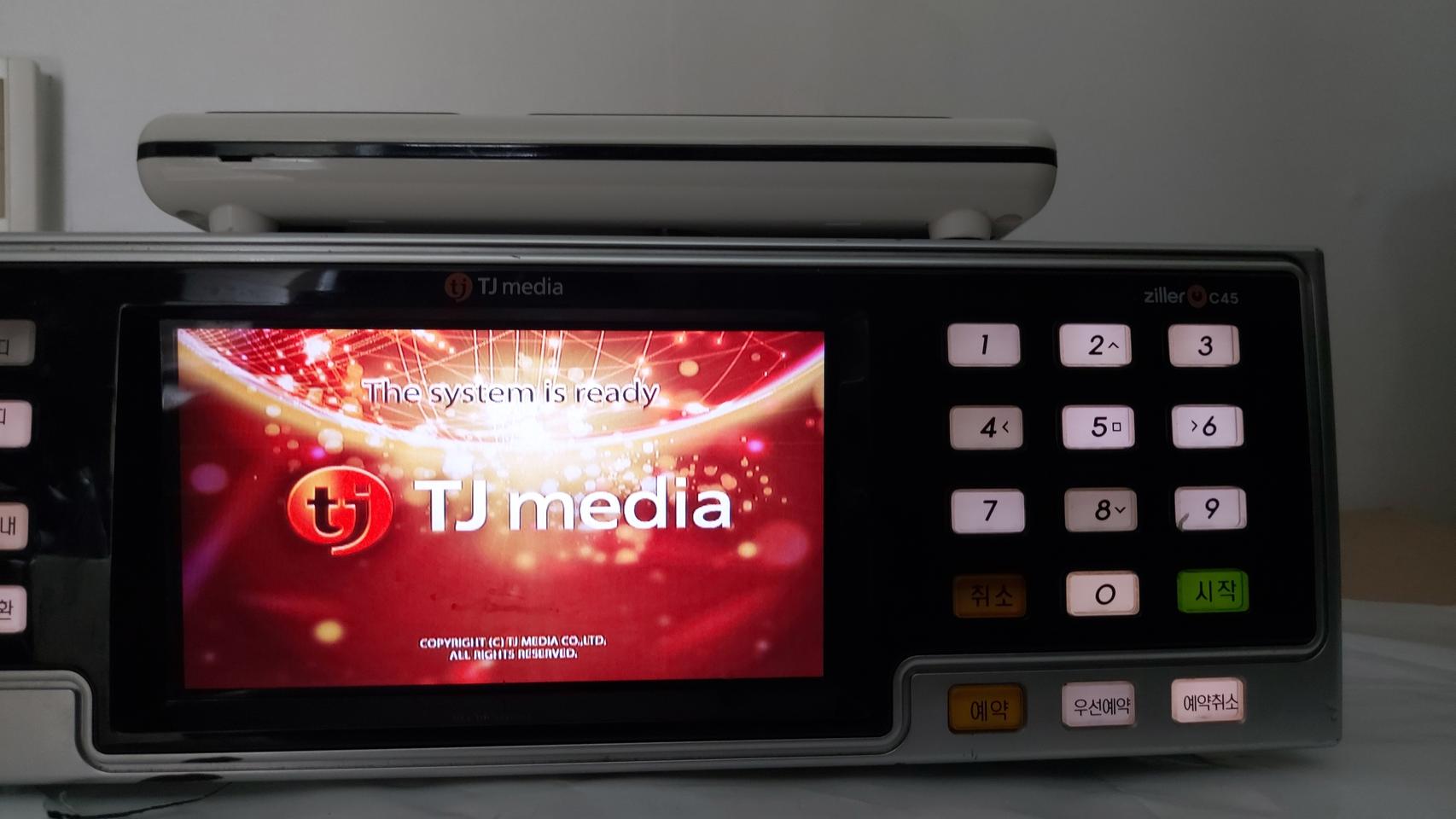 노래방기계TJ  c-45반주기태진노래방기기