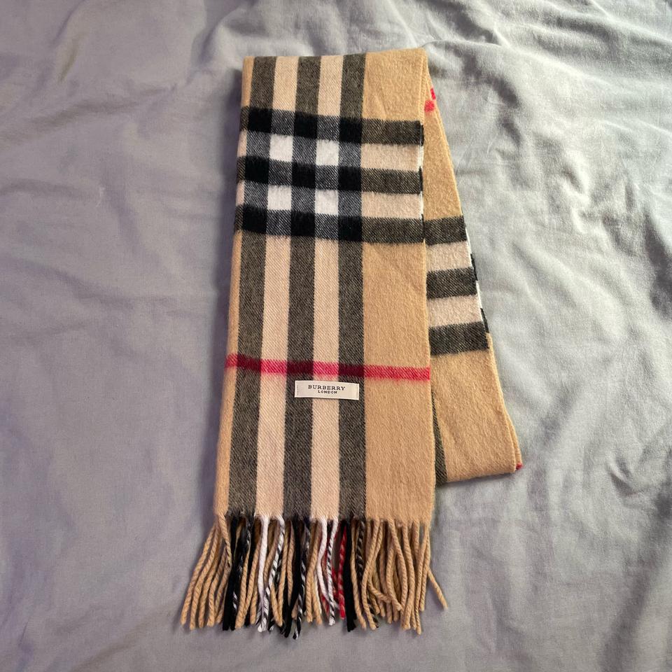 버버리 정품 캐시미어 머플러