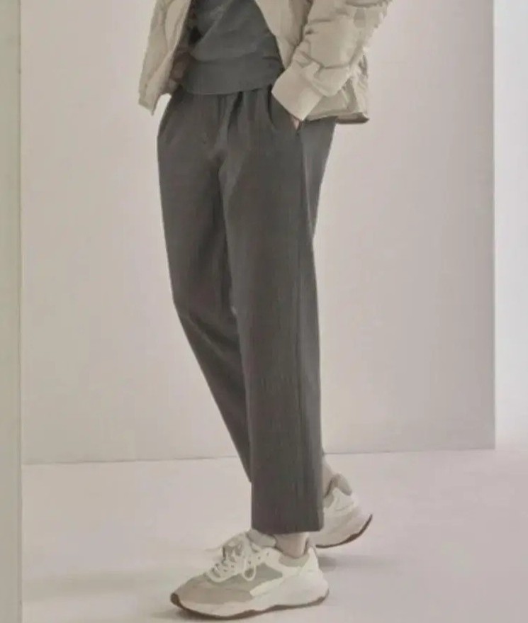 [택O새상품]탑텐 겨울 밴딩 와이드 팬츠 29(74)(정가 49,900)