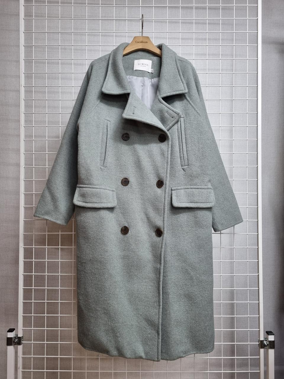 쏘울 모직코트66 (울100%)새상품급