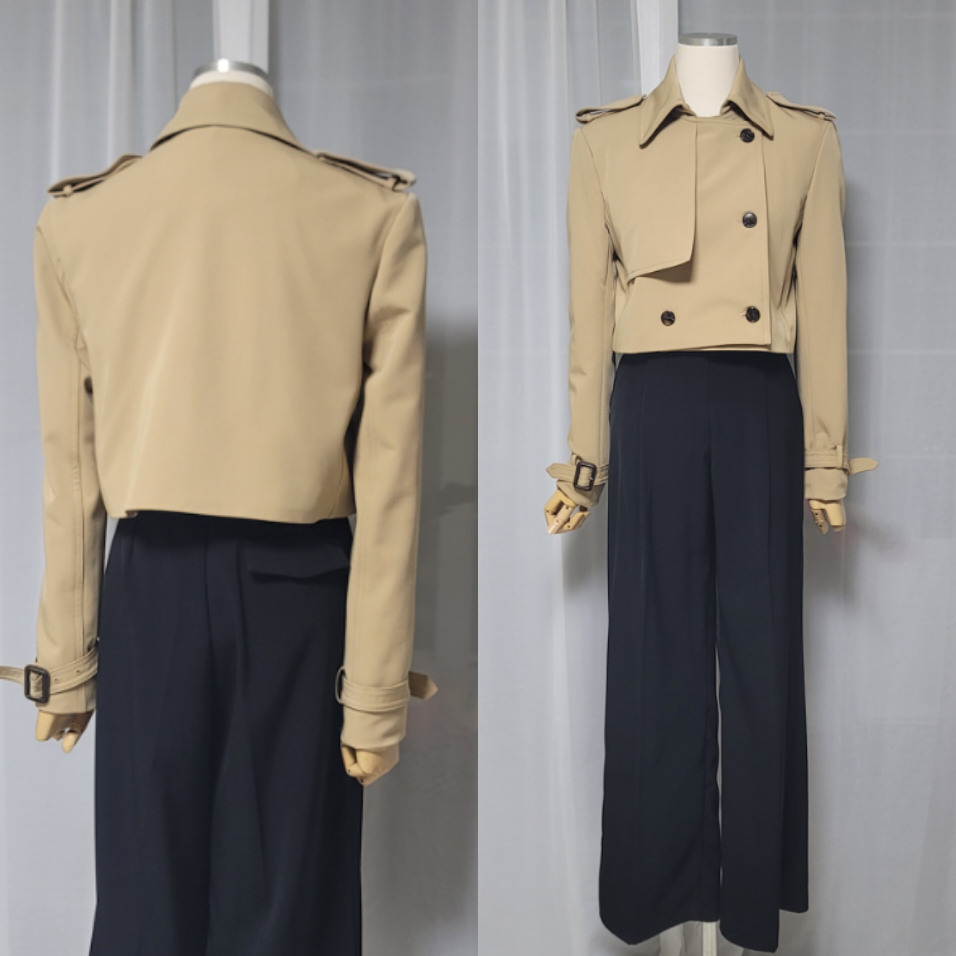 블러썸 트렌치 자켓 (새옷)