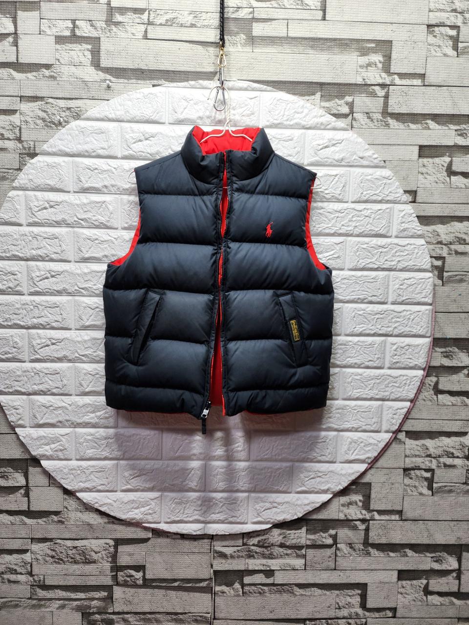 폴로랄프로렌양면 다운베스트 M(10~12)