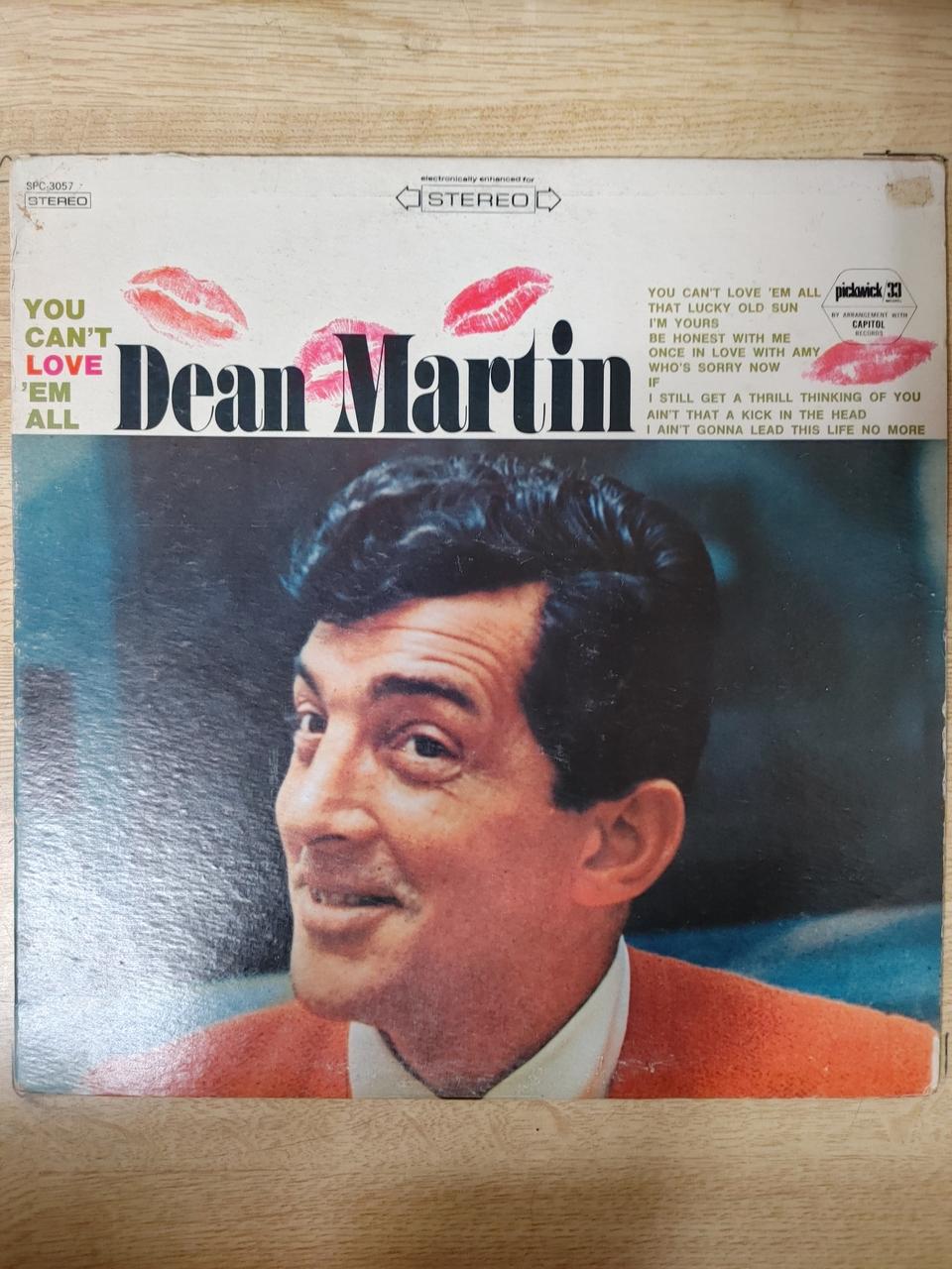 DEAN MARTIN 음반 (LP 턴테이블 오디오 앰프