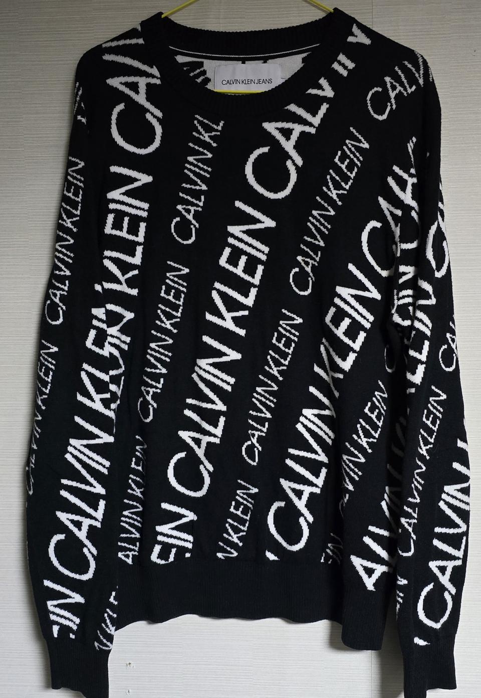 캘빈클라인 울니트라운드티 L