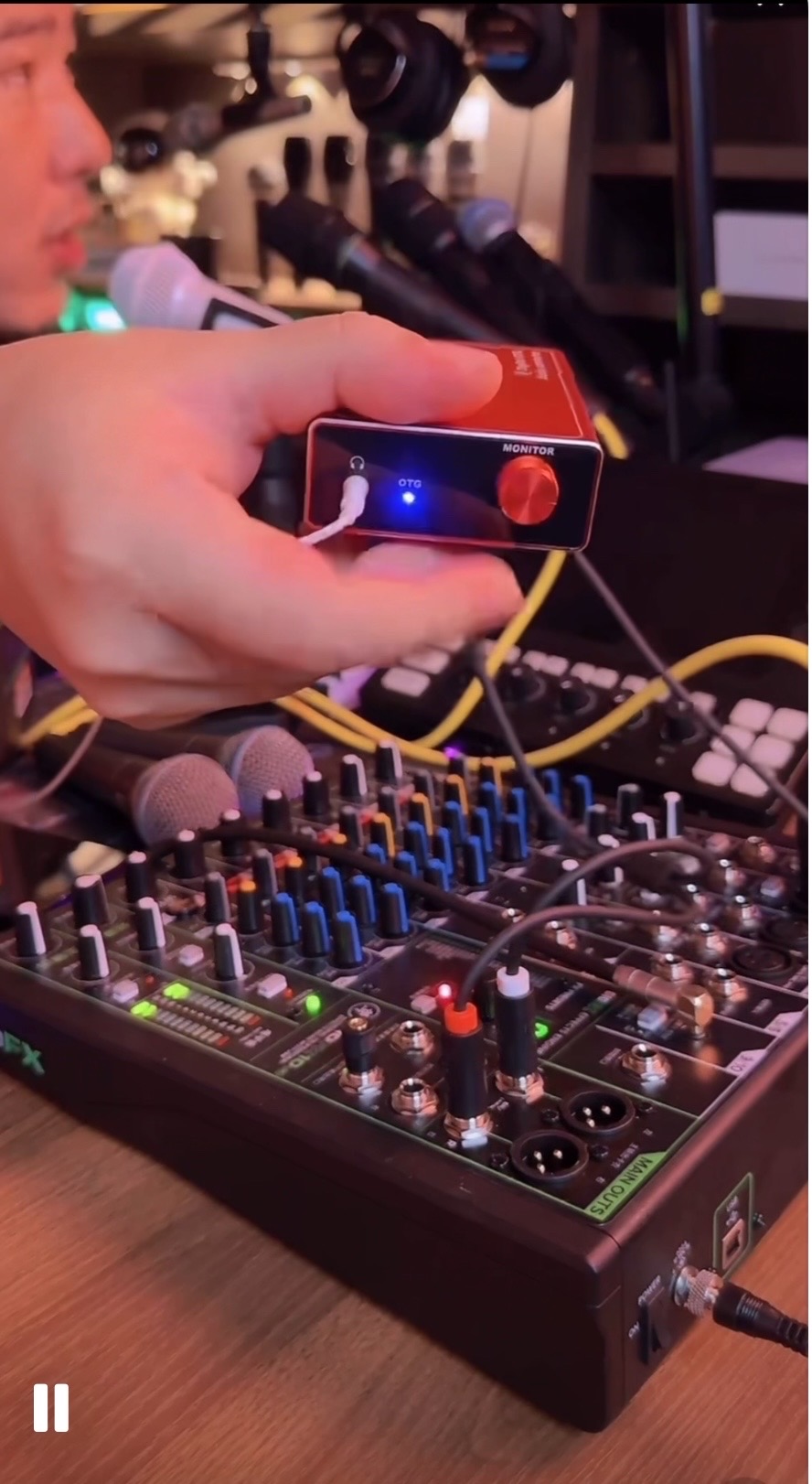 오디오믹서기 변환젠더