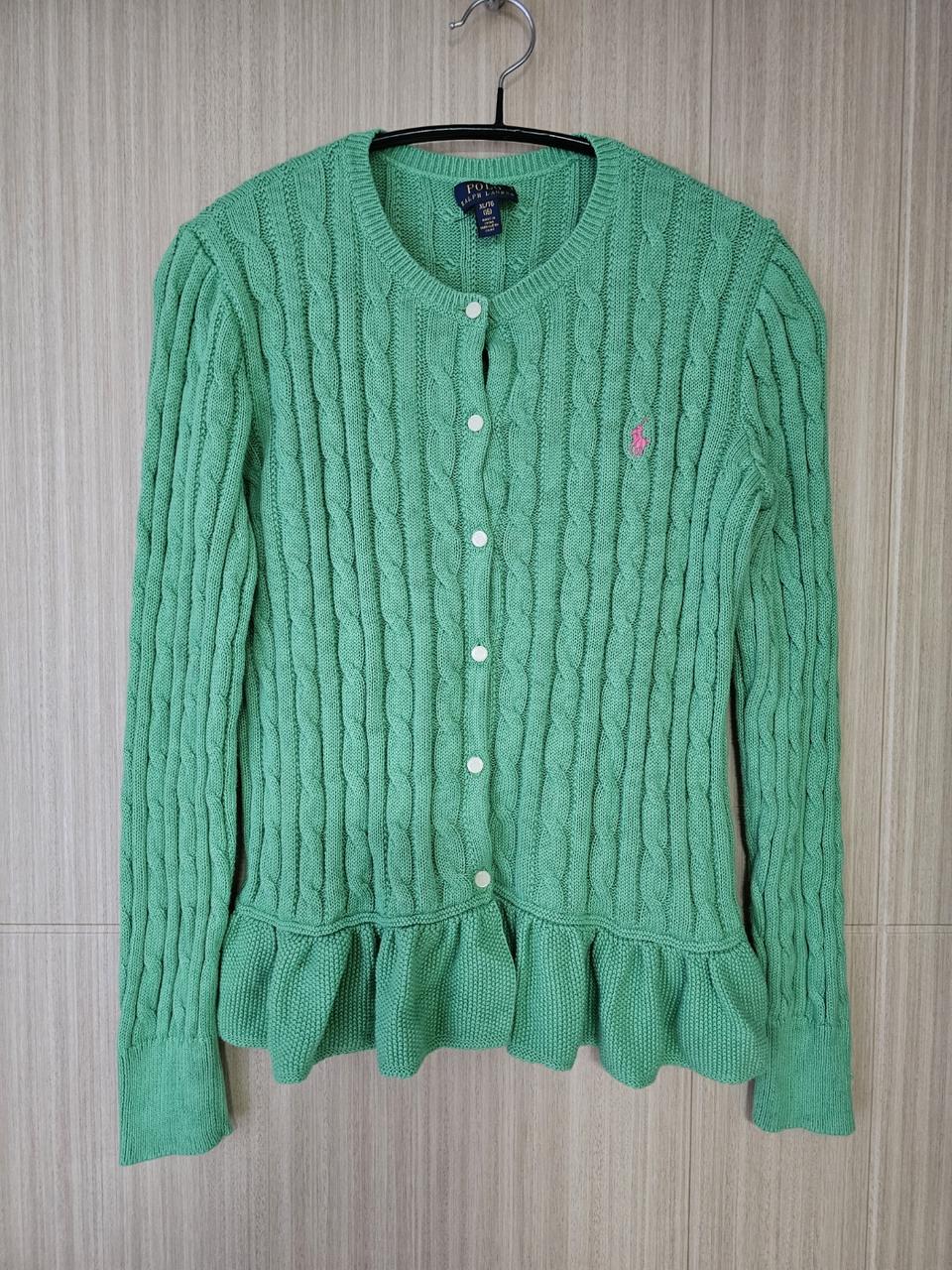 폴로 꽈배기 가디건(아동)