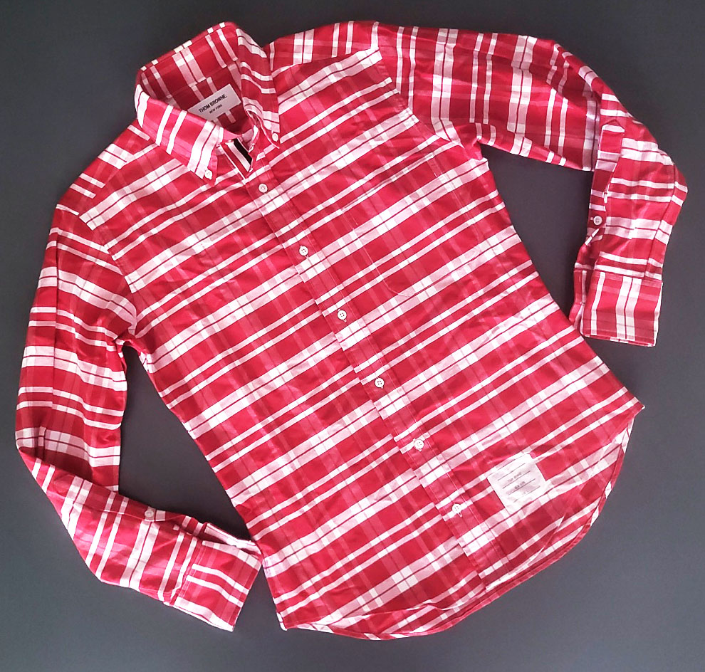 톰브라운 레드버거킹 셔츠