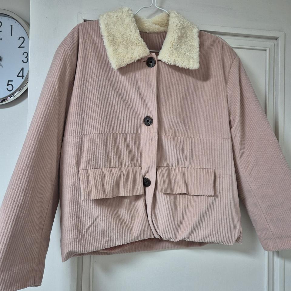 코듀로이 양털 자켓