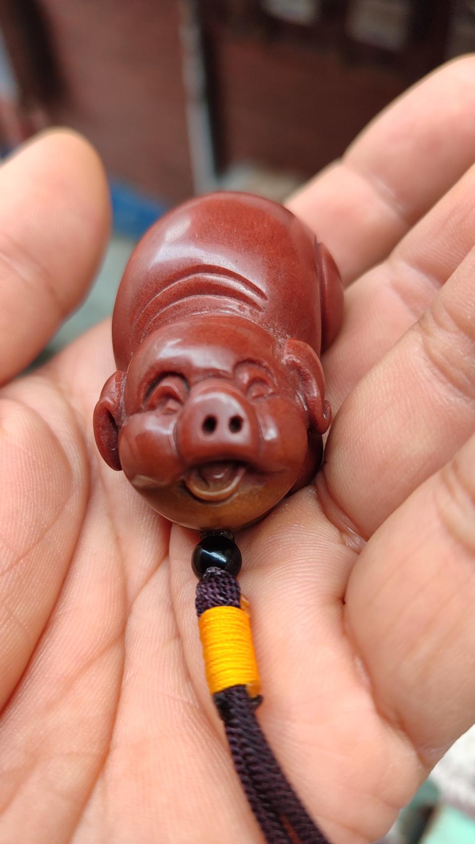 천연원석 복돼지 조각품