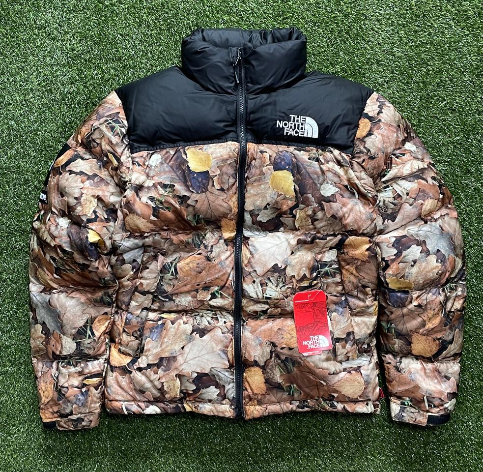 슈프림 노스페이스 낙엽 눕시 새상품