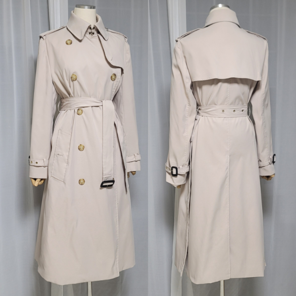 마리마켓 롱 트렌치코트 (새옷)