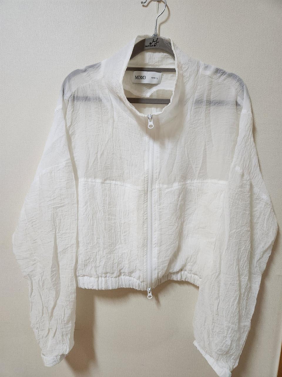 여성 미쏘 하이넥 숏자켓