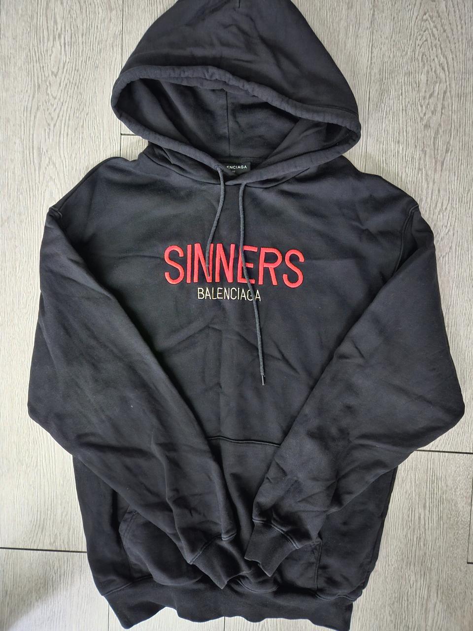 발렌시아가 시너스 후드티 100