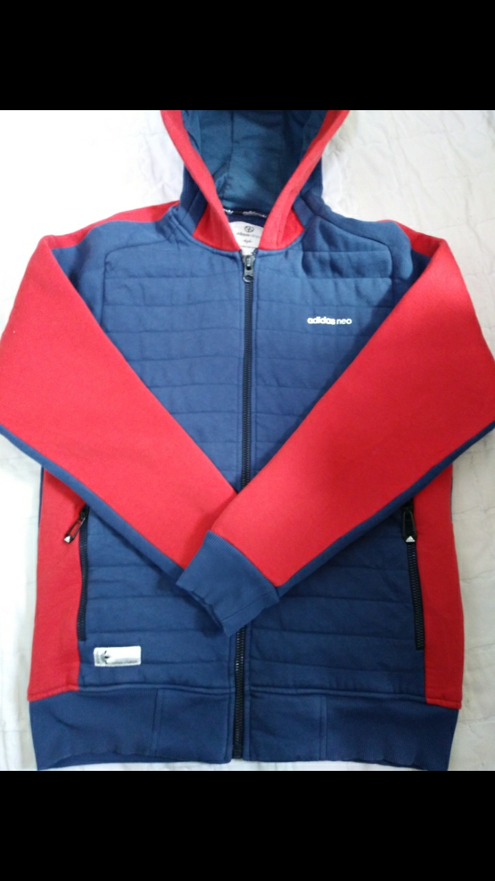 아디다스 obyo 기모 후드집업(L)