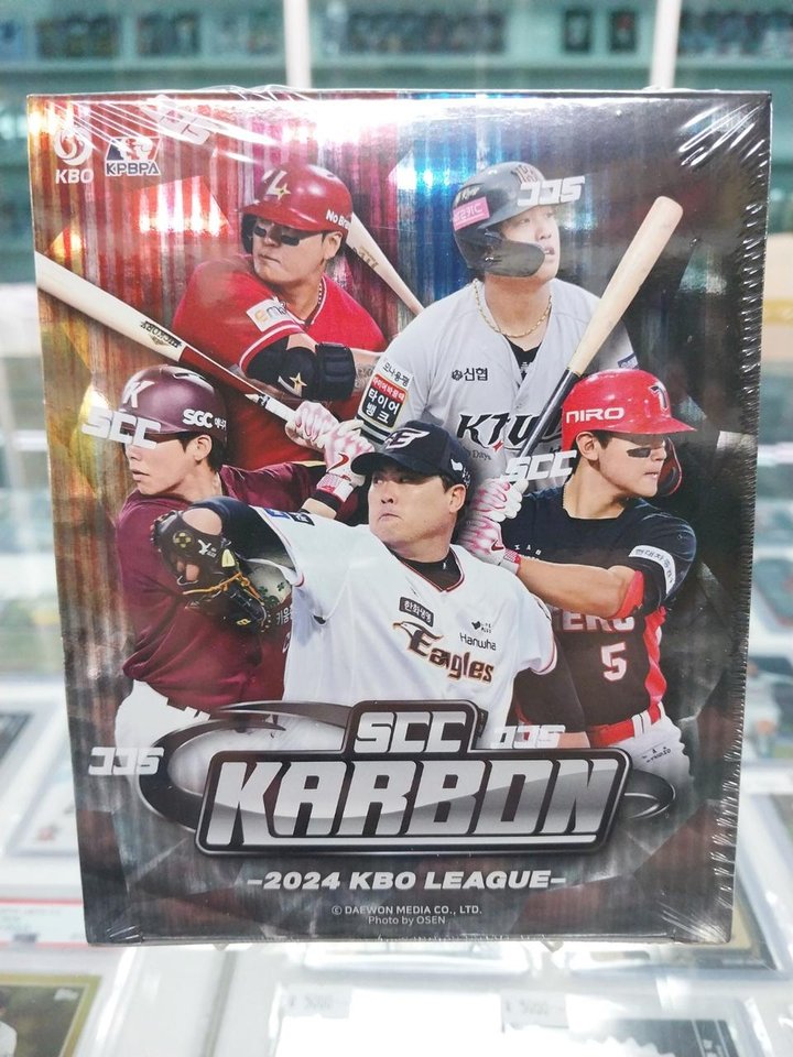 2024 SCC KBO 카본 레인보우 야구카드 1박스 친필싸인카드
