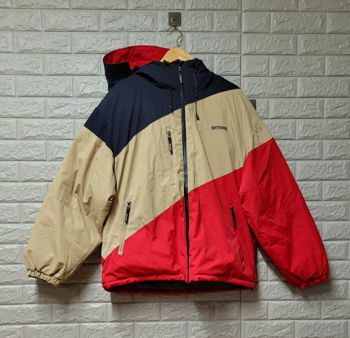 [L/105] 아웃도어프로덕드 오버핏 덕다운 패딩