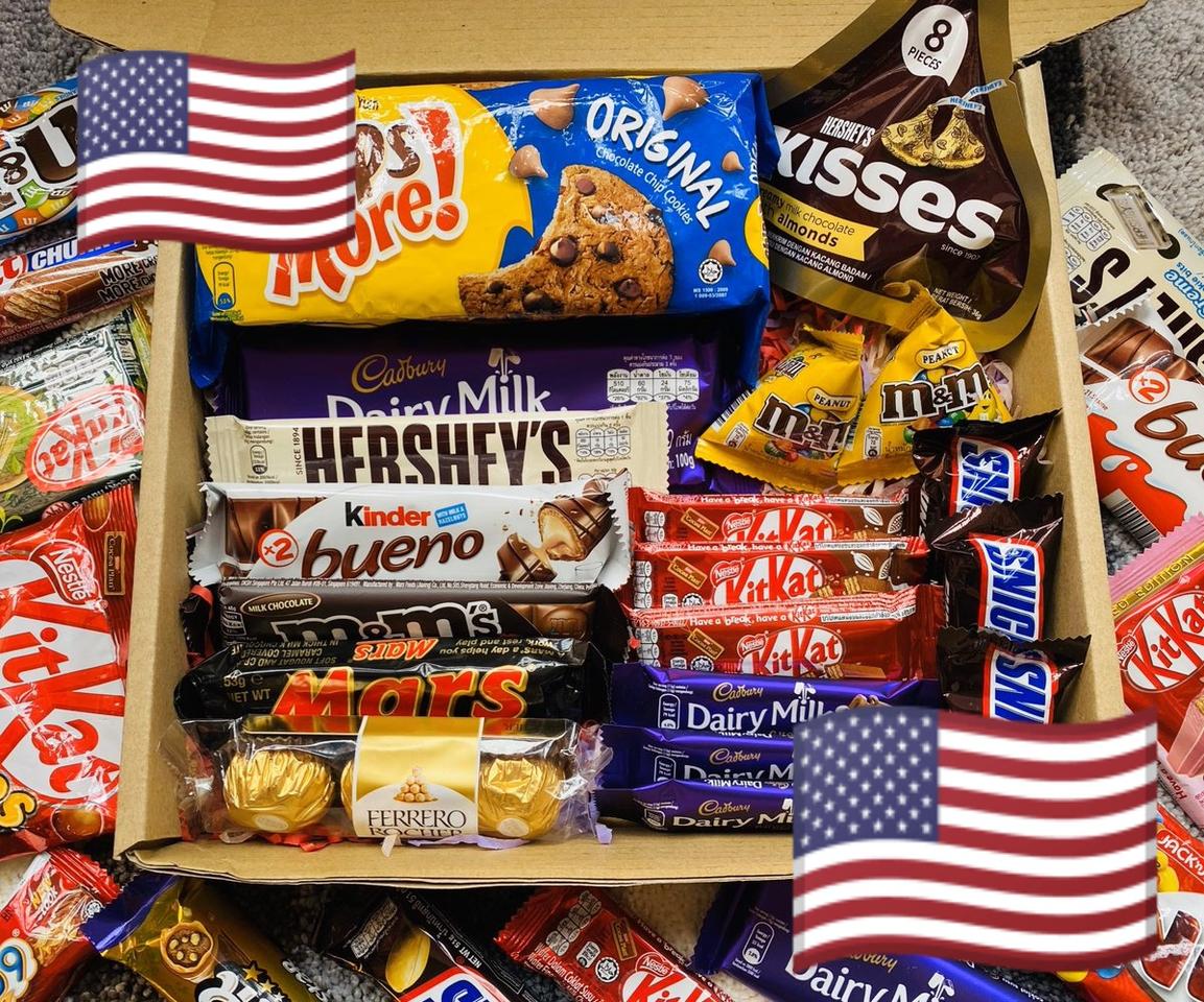 미국에서 온 초콜릿 상자 Candy  box from US