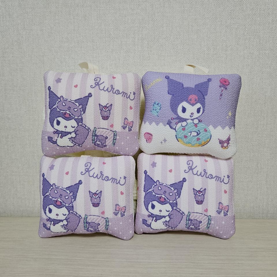 산리오 쿠로미 샤워퍼프 샤워볼 바디워시