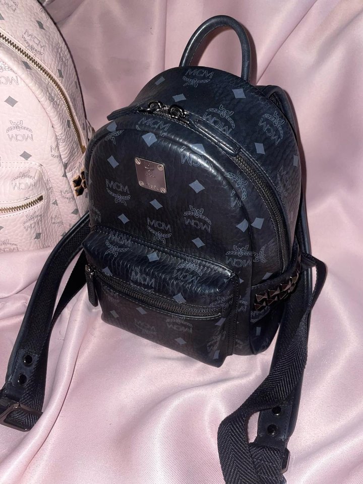 mcm 비세토스 스타크 백팩 블랙 미니 Mini