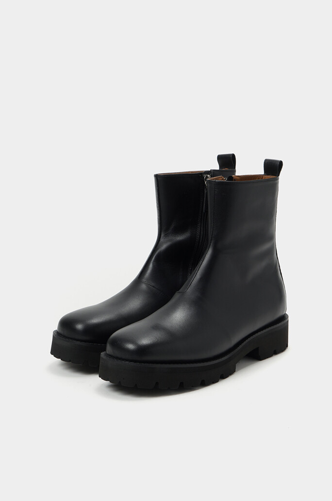 시스템옴므 레더 첼시 부츠-블랙,260mm