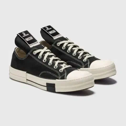 컨버스 릭오웬스 다크쉐도우 다크스타 척 70로우 블랙 172347c