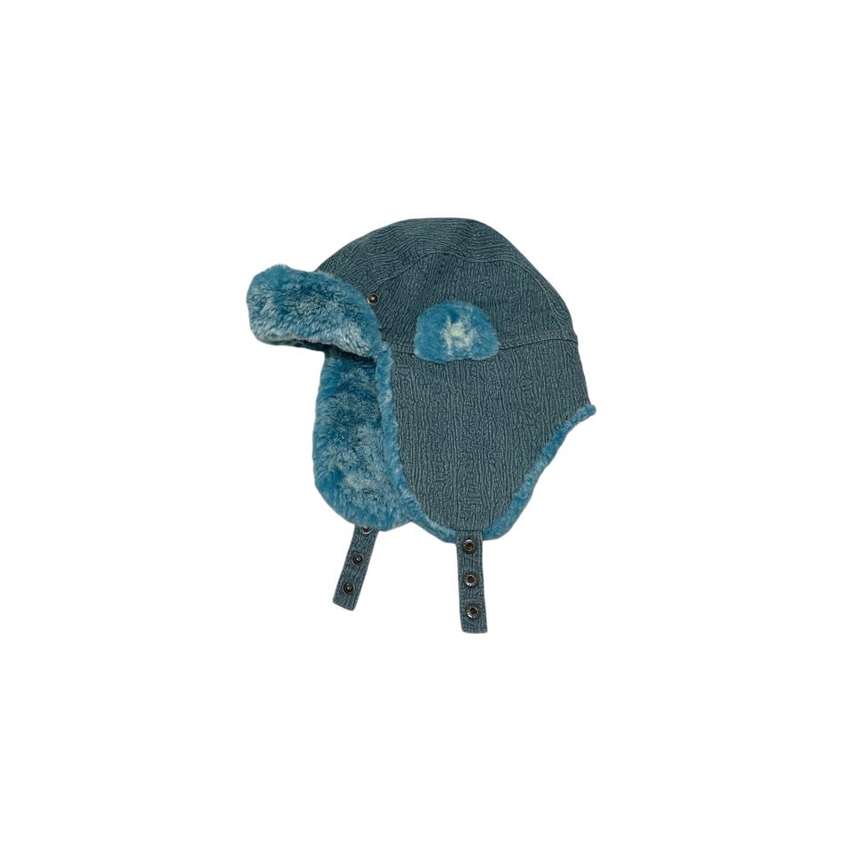 Bluegreen cintage earflaps trooper hat